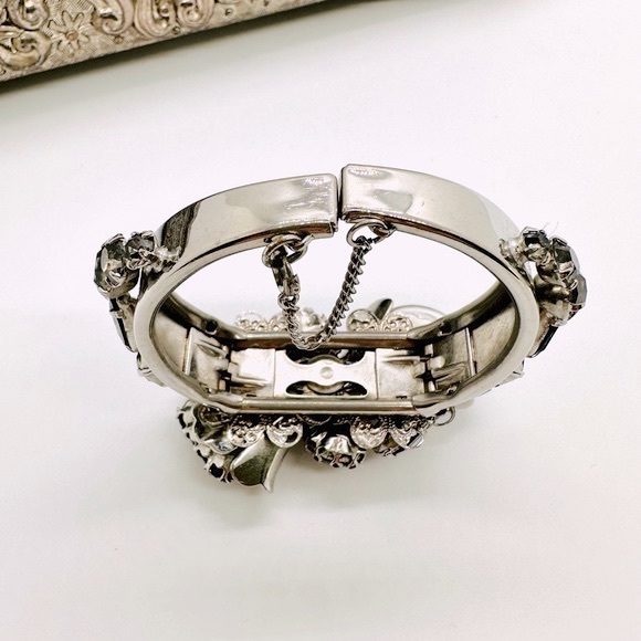 🔥 RARE VINTAGE Crystal Deco Bracelet - Picture 13 of 17